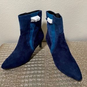 Royal Blue Ankle Boots